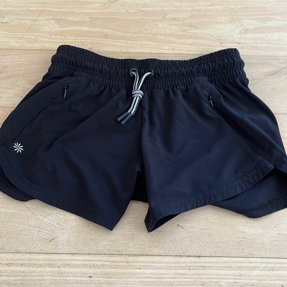 black athleta girl short